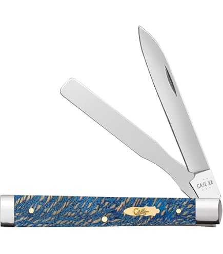 Case XX Pocket Knife BABY DOC - SMOOTH BLACK CURLY OAK WOOD Item